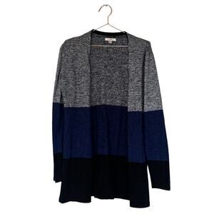 Roz&Ali Multi-Color Sweater Cardigan - Size Medium